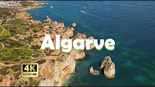 Algarve Portugal  Cinematic Aerial 4K [upl. by Wolfson]