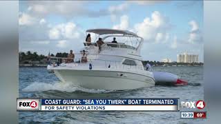 Coast Guard stops illegal charter boat Sea You Twerk [upl. by Hsilgne]