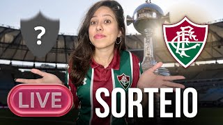 LIVE RESULTADO DO SORTEIO DAS OITAVAS DA LIBERTADORES  FLUMINENSE [upl. by Notyrb]