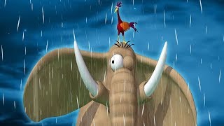 Gazoon  Storm On The Savanna  Funny Animal Cartoons By HooplaKidzTV [upl. by Eimmij]