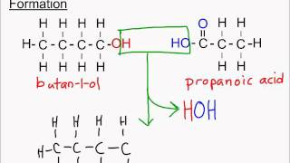 Sci 30 Alcohols Carboxylic Acids and Esters Part 3 Naming Esters [upl. by Coretta834]