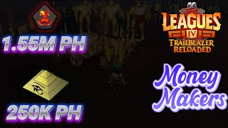 Leagues 4 best money makers  How to get gp early as an ironman in Trailblazer reloaded OSRS [upl. by Edalb]