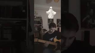 Playing Ghosts Cirice Intro on Guitar in 15 Seconds 🎸 Quick and Epic Cover [upl. by Bust203]