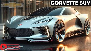 FINALLY 2025 Chevrolet Corvette SUV Unveiled  FIRST LOOK [upl. by Emmuela53]