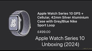 Apple Watch Series 10GPS  Cellular Unboxing [upl. by Analihp]