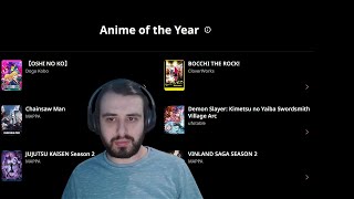 2024 Crunchyroll Anime Awards and MAL Yearbook Winners Reaction [upl. by Mode]