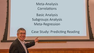 MetaAnalysis with CMA  Case Study Predicting Reading [upl. by Bethena]