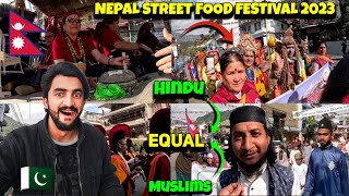 Pokhara 25th Street Food Festival in Nepal 🇳🇵All Religion Join this Festival I shoked 😱 🇵🇰 [upl. by Essex]