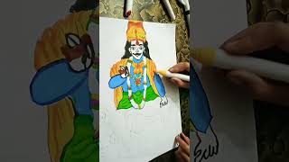 Chitragupt Bhagwan ji Ke drawing happy bhay dooj 🥳🥳🥳🥳 [upl. by Vickey679]