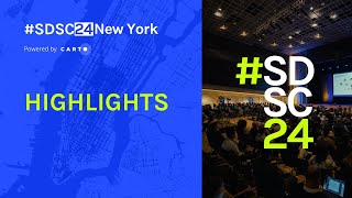 Spatial Data Science Conference 2024 SDSC24 New York – Highlights Reel [upl. by Itnuahsa]