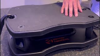 VT007 Vibration Plate Exercise Machine Best Vibration Plate REVIEW amp DEMO [upl. by Hayarahs]