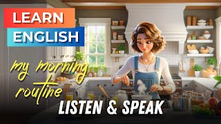 My Morning Routine  Improve Your English  English Listening Skills  Speaking Skills  Daily Life [upl. by Dalston]