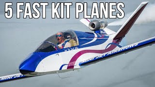 5 Kit Planes You Can Build In Your Garage [upl. by Aohk]