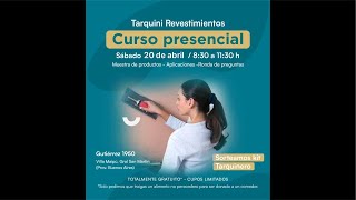 Curso de capacitación de revestimientos acrílicos cementicios pétreos estucos y pisos [upl. by Nitreb]