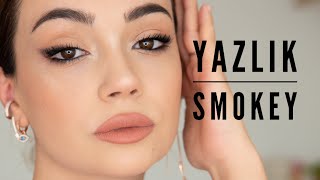 YAZLIK Smokey Eye Makyajım [upl. by Aicilihp]