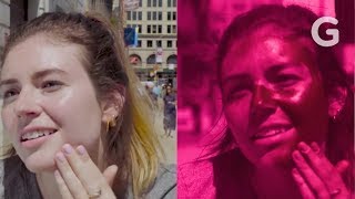 UV Camera Reveals The Best Way to Apply Sunscreen to Your Face  Gizmodo [upl. by Nerin]