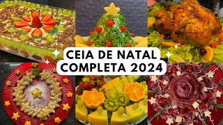 CEIA DE NATAL COMPLETA PRA 2024 ✨ Passo a passo bem explicado e sem enrolação [upl. by Carbrey]