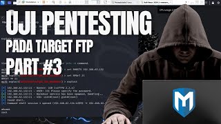 UJI PENETRATION TESTING  ENUMERASI FTP PORT 21  METASPLOITABLE 2  HACKING TOOLS  HACKING FTP [upl. by Lynad]