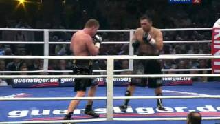 Alexander Povetkin  Ruslan Chagaev 11amp12 round [upl. by Ching]