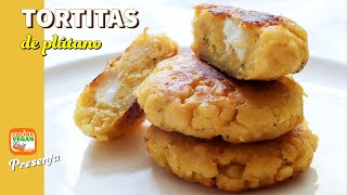 Tortitas de plátano  Cocina Vegan Fácil [upl. by Brunelle]