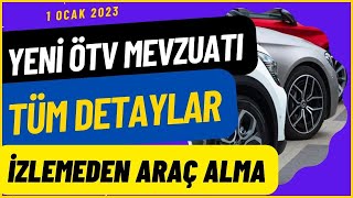 2023 Yeni Ötv Mevzuatı TÜM DETAYLARI  2023te Engelli Raporuyla Otomobil Alacaklar Mutlaka İzlesin [upl. by Dawn767]