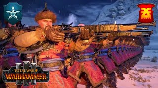 STRELTSI Are GREAT Kislev Vs Khorne Total War Warhammer 3 Multiplayer  Domination Gameplay [upl. by Laehpar]