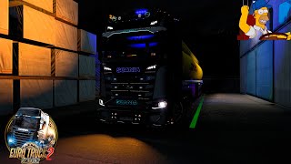 ets2  Llegamos a Zúrich  Suiza  Transportando Gaseolo 23t [upl. by Eilssel]