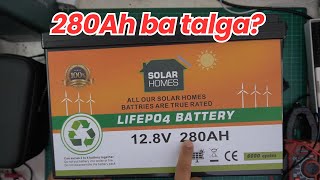 SolarHomes 128v 280Ah LiFePO4 Battery Testing Review [upl. by Reeva65]