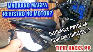 REHISTRO NG MOTORCEBUANA LHUILLIER INSURANCE NA MURA [upl. by Carrie]