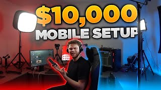 10000 Mobile Gaming Stream Setup  Room Tour [upl. by Assin218]