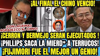 BRUT4L PHILIPS SACA LA MUGRE EN VIVÓ A COMUNISTAS FUJIMORI VENCIO CERRON Y BERMEJO SERÁN EJECUT4DOS [upl. by Reggis]