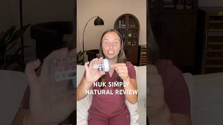 NUK simply natural review babybottle [upl. by Mikkanen]