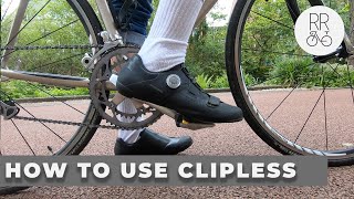 How to use clipless pedals  Roadbike Rangers [upl. by Idok832]