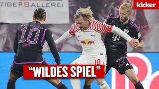 Laimer hadert mit der ersten Hälfte und schwärmt von Sané  RB Leipzig  FC Bayern 22 [upl. by Alistair]