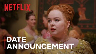 Bridgerton Season 3  Date Announcement  Netflix [upl. by Ajaj541]