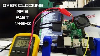 Overclocking Raspberry Pi 3 past 14ghz by applying more voltage [upl. by Haldeman]