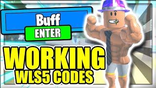 ALL NEW SECRET OP UPDATE CODES Roblox Weight Lifting Simulator 5 [upl. by Seto]