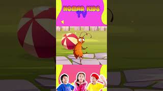 Cockroach song  Funny Kids Songs amp Nursery Rhymes by Nomad Kids shorts kidsongs [upl. by Nannoc173]