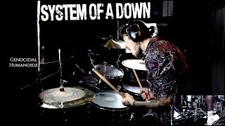 System Of A Down  Genocidal Humanoidz  drum cover [upl. by Arved141]