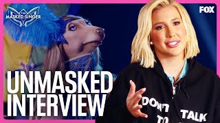 Unmasked Interview Afghan Hound Savannah Chrisley  Season 11  The Masked Singer [upl. by Dorsy217]