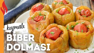 Kıymalı Biber Dolması  Nasıl Yapılır [upl. by Yrrej]