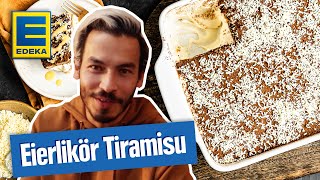 Tiramisu Rezept  Eierlikör Tiramisu selber machen [upl. by Aroved]