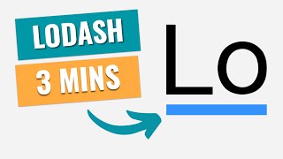 10 things you should know about Lodash  Top 100 NPM Packages [upl. by Ahsikahs]