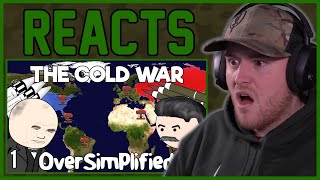 The Cold War  OverSimplified Part 1 Royal Marine Reacts [upl. by Pergrim]