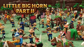 LITTLE BIG HORN PLAYMOBIL  WESTERN PARTE 2 CORDOCLICKS [upl. by Silda]