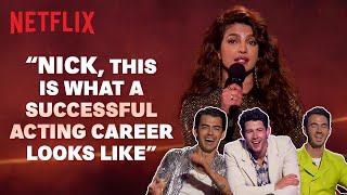 Priyanka Chopra SAVAGELY ROASTS Nick Jonas  Jonas Brothers Family Roast  Netflix India [upl. by Ahtiuqal400]