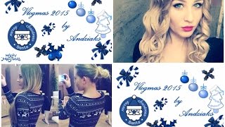 VLOGMAS DZIEŃ 2  Świąteczne zakupy Impreza urodzinowa Filipa  Andziaks 🎄 [upl. by Akisej]