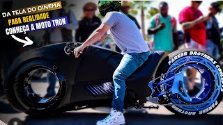 🌎A MOTO DE TRON AGORA É REAL CONHEÇA A INCRÍVEL TRON MOTORCYCLE [upl. by Nova300]