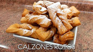 RECETA DE CALZONES ROTOS ¡Súper fácil  Come como príncipe [upl. by Squire]