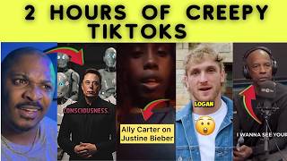 Creepy tiktoks that will make you cringe and rethink everything episode 258 reaction [upl. by Artamas]